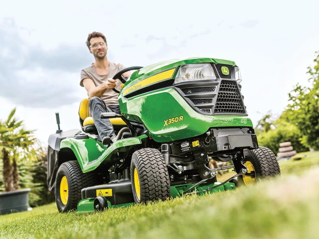 tondeuse autoportée john deere x350r