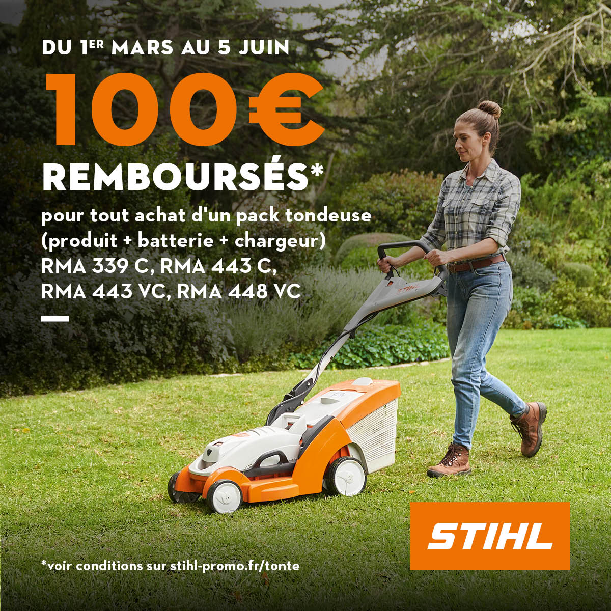 PROMO TONDEUSE STIHL RMA