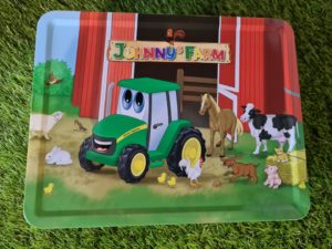 Boite métallique John Deere enfant