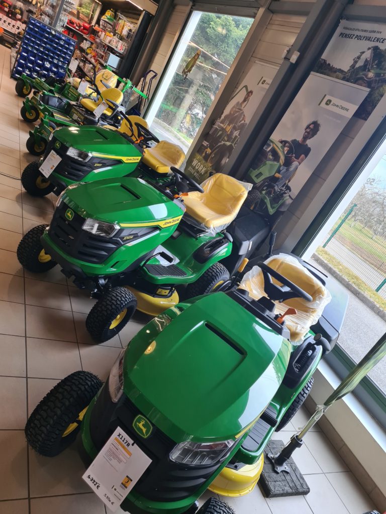 Tondeuses autoportées John Deere