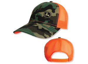 Casquette John Deere Camouflage/Orange MC13080880CA