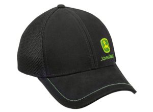 Casquette John Deere noire / logo JD MCL201915011