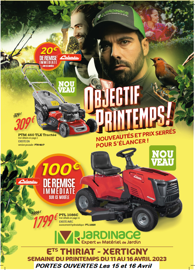 PROMOTIONS MR JARDINAGE 2023