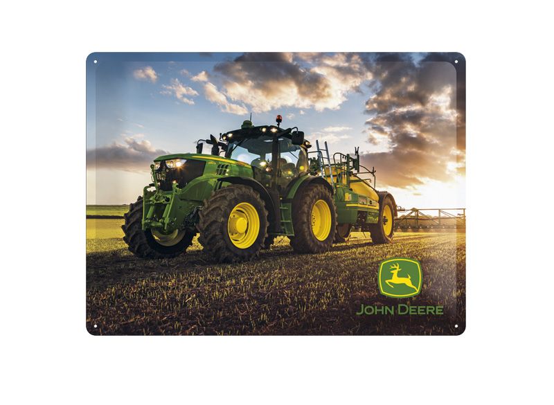 Plaque métallique John Deere 30*40 MCN000023190