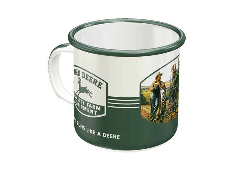 Tasse John Deere émaillée « Quality Farm Equipment »MCN000043208