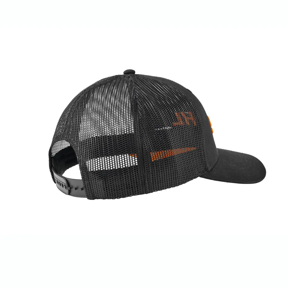 Casquette Stihl orange/noir grillagée 0421 600 0116