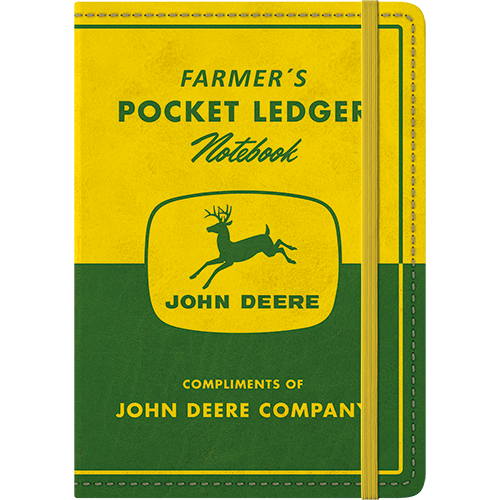 Carnet – Registre de poche du fermier John Deere MCN000054017
