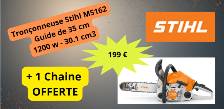 TRONCONNEUSE MS162 STIHL PROMO