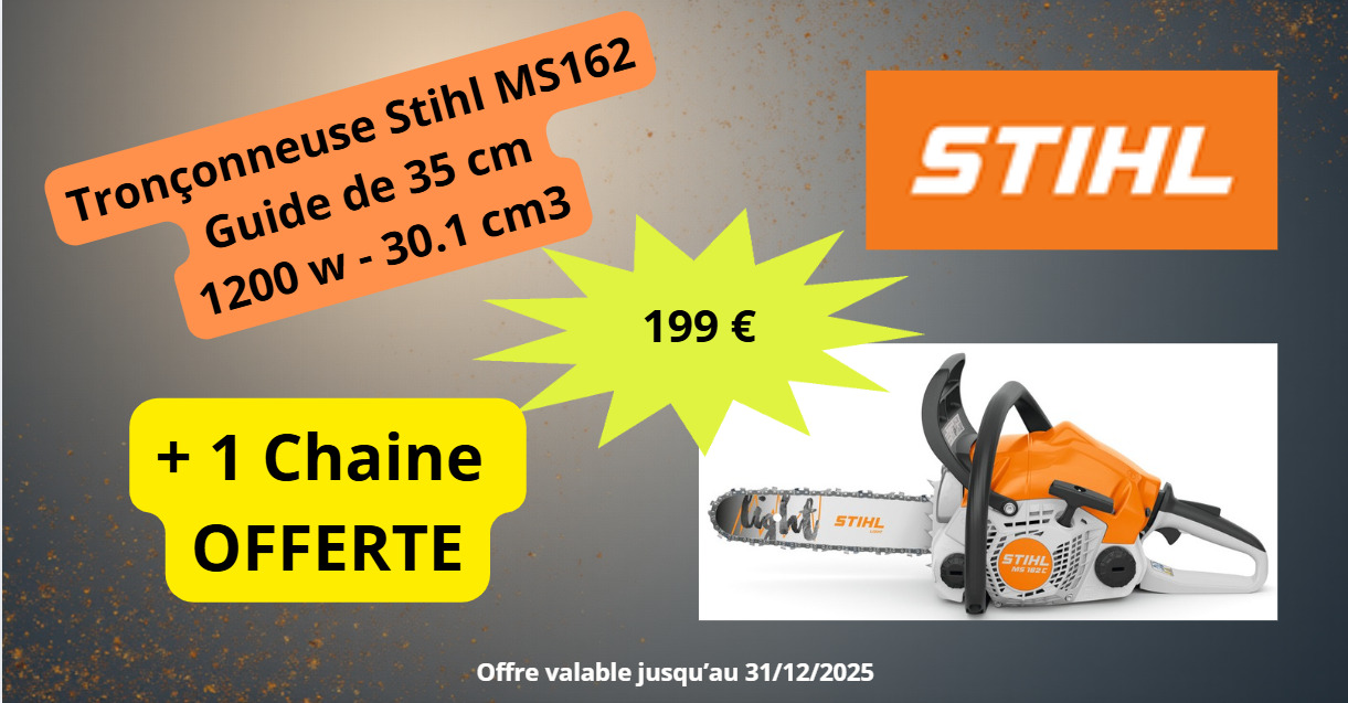 TRONCONNEUSE MS162 STIHL PROMO TRONCONNEUSE MS162 STIHL PROMO