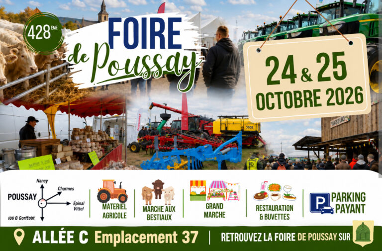 FOIRE POUSSAY